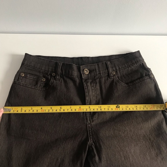 Diane Gilman Chocolate Brown Regular Rise Winter Jeans - Picture 5 of 16